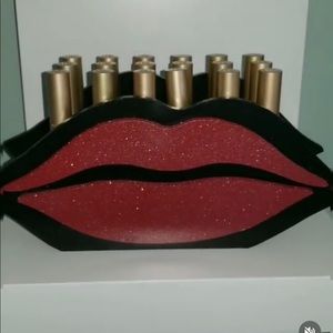 Hot lips lipstick organizer